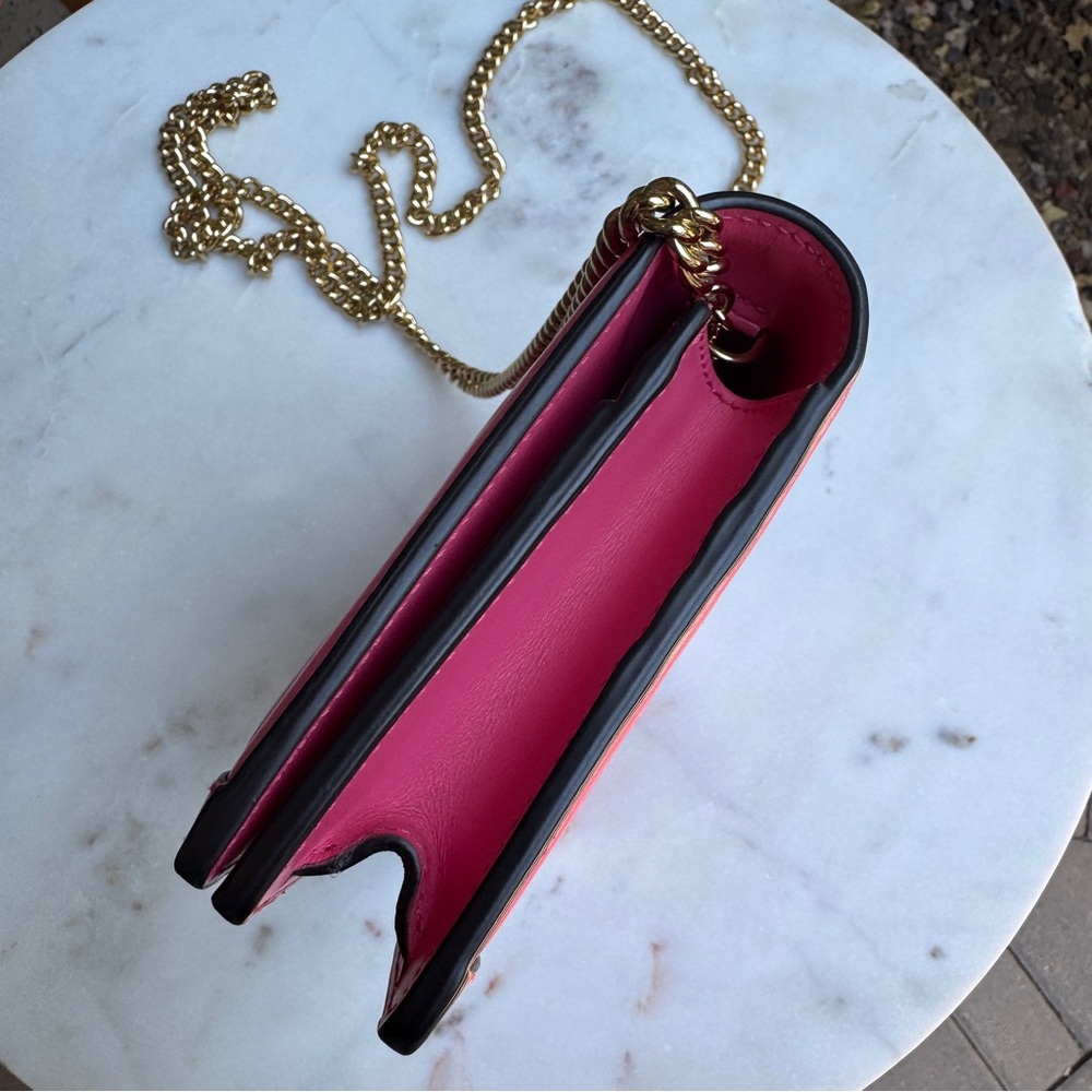 Gucci GG Matelassé Chain Wallet WOC Crossbody - Picture 8 of 14